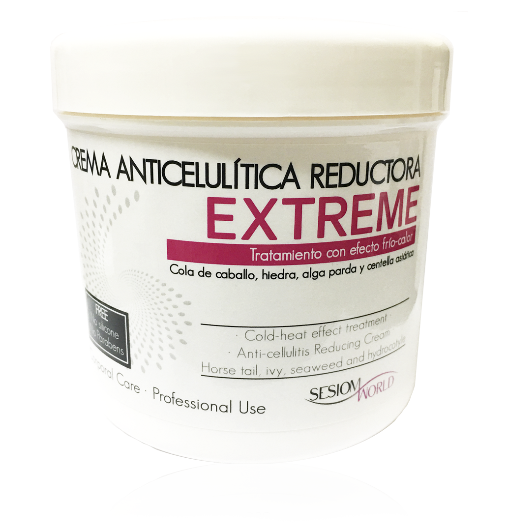 Crema Anticelulítica Reductora EXTREME ef. térmico 500ml.
