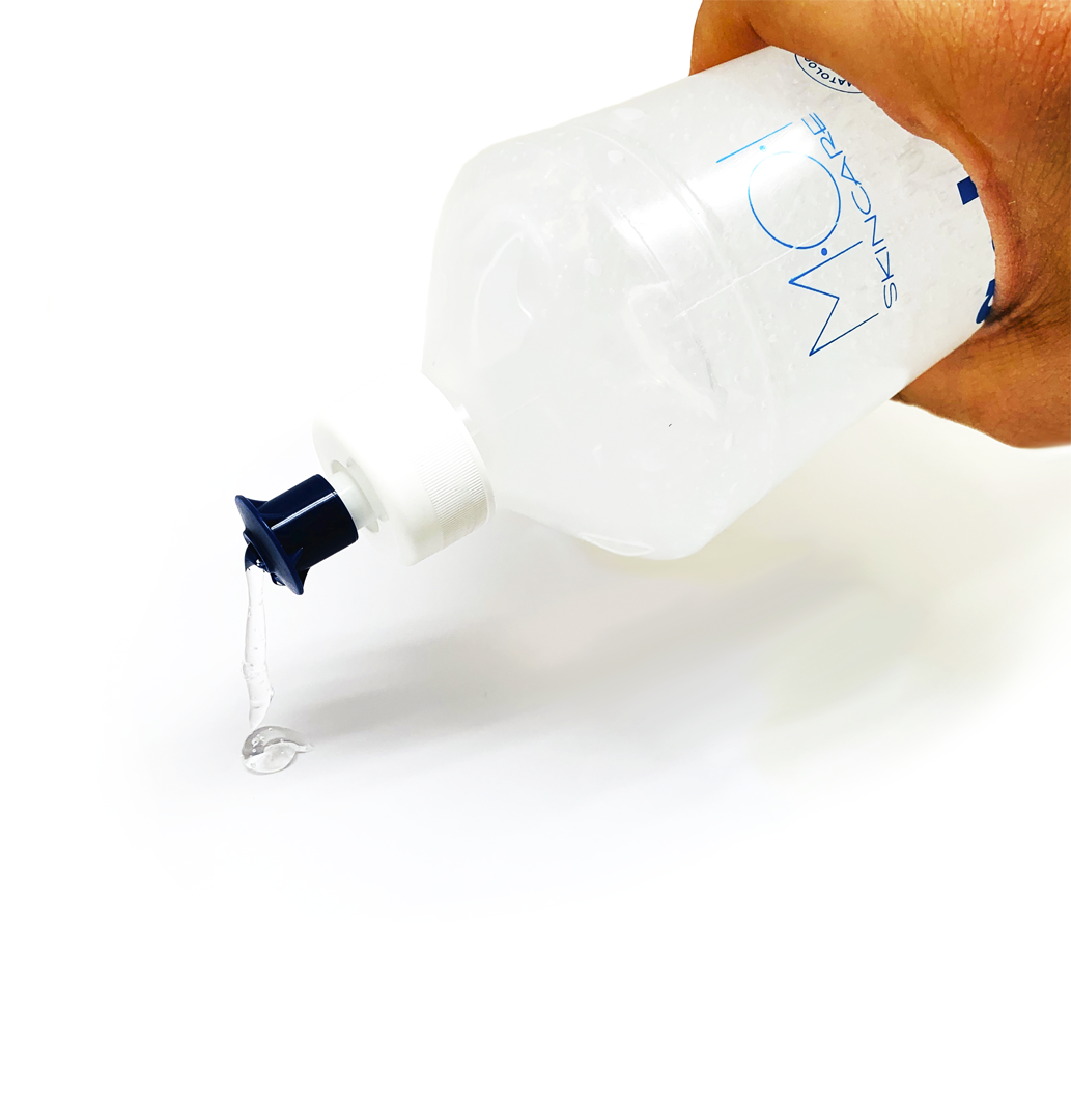 Gel conductor PREMIUM especial IPL Ultrasonidos incoloro y sin perfume 1000ml - Imagen 2