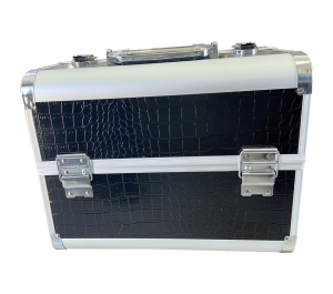 Maletin para Maquillaje Caja estetica portatil polipiel negro