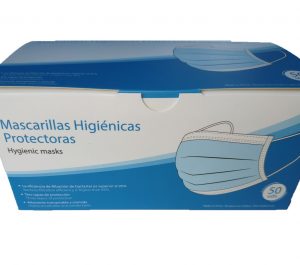 Mascarillas Higienica 3 capas 50 unidades