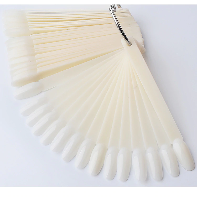 Muestario de uñas punta redonda 50pcs - Imagen 3