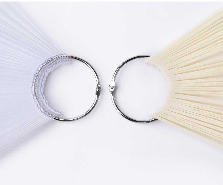 Muestario de uñas punta redonda 50pcs - Imagen 2