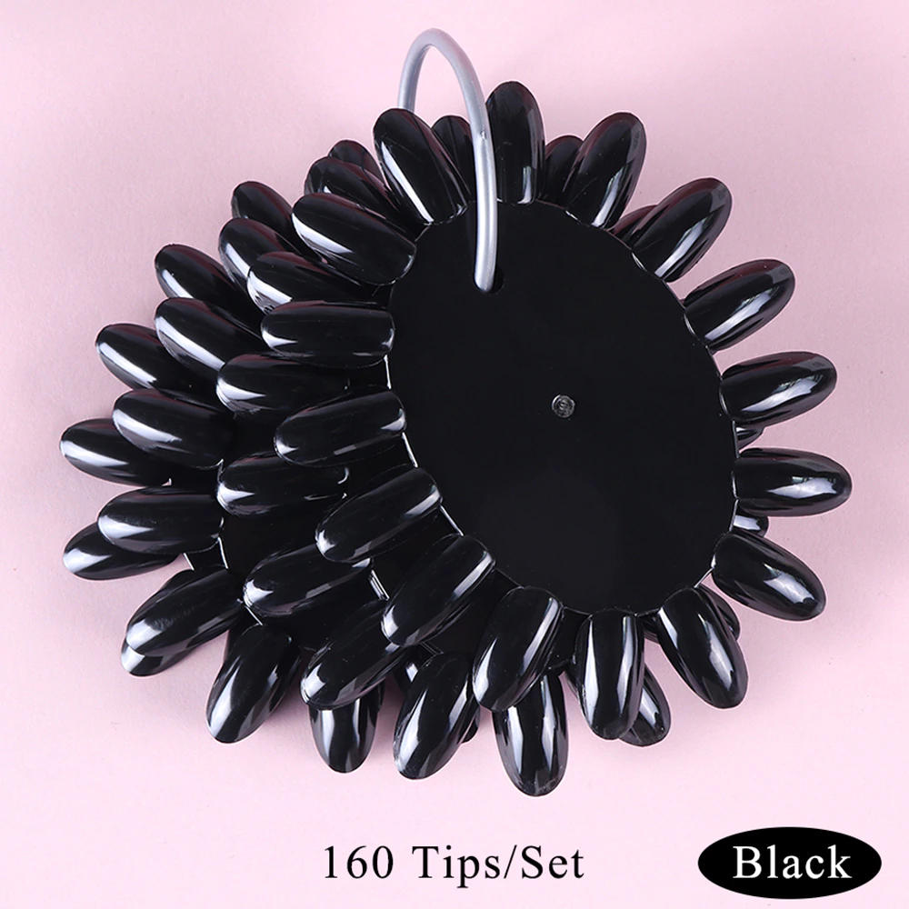 Juego de puntas de uñas postizas ovaladas 16colores por pcs 10pcs - Imagen 4