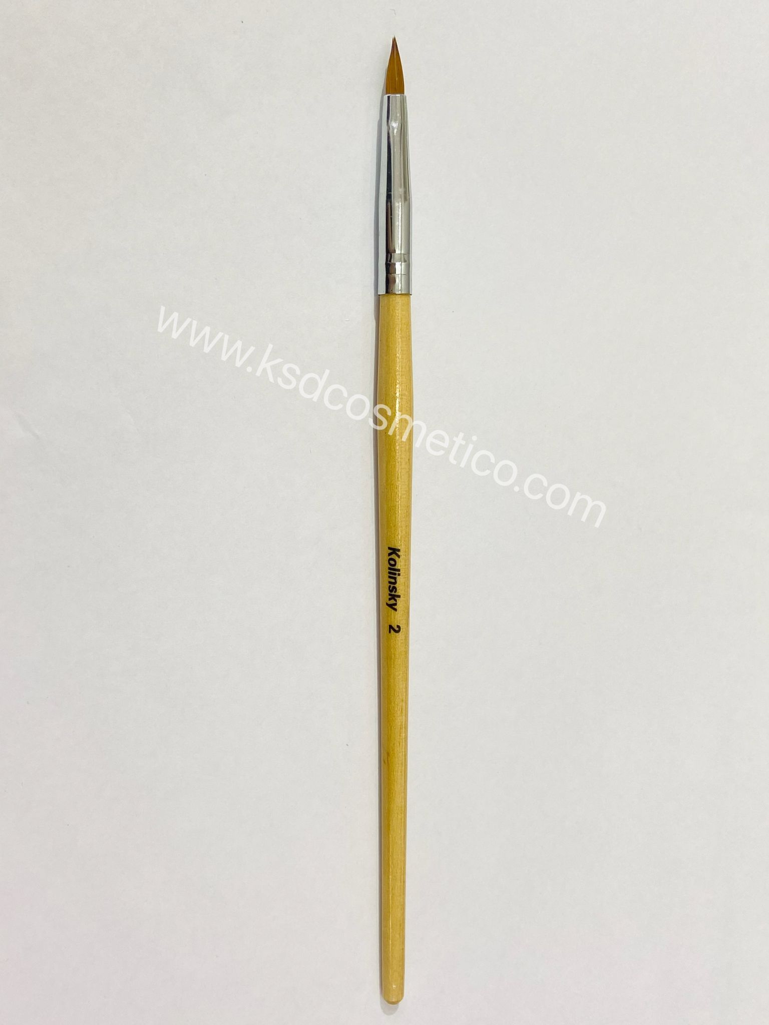 Pincel de acrílico mango madera kolinsky Nº2