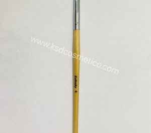 Pincel de acrílico mango madera kolinsky Nº6