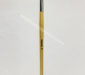 Pincel de gel mango madera kolinsky nº6