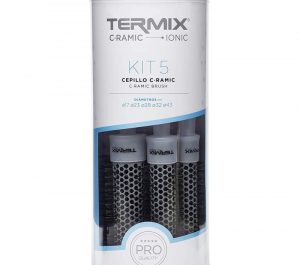 Termix profesional -Pack de 5 cepillos C.RAMIC de pelo térmico redondo